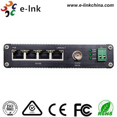 Ethernet sobre o transmissor co-axial com função do ponto de entrada