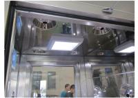 Douche d'air aérospatiale portative de Cleanroom, pièce propre de la classe 1000 d'acier au carbone