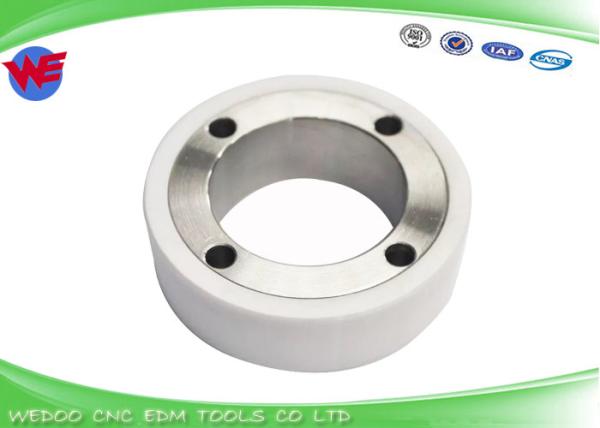 118534C 3055704 Sodick EDM Parts White Ceramic Roller  D70.2 x d42 x 25T