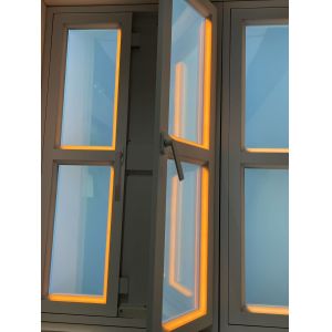 Embedded Installation Fake Window Light with Circadian Rhythm Lighting and Daylight Simulation for Conference Rooms