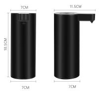 Formação de espuma recarregável automática do distribuidor 3.7W 1200mAh do sabão de 600ML USB