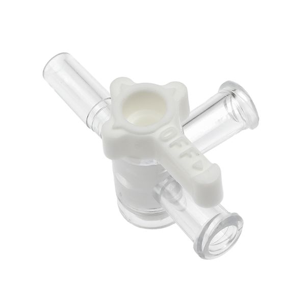 Smooth Flow 3-Way Valve for Diagnostic Devices Medical-Grade PC/PE Reliable OEM Factory
