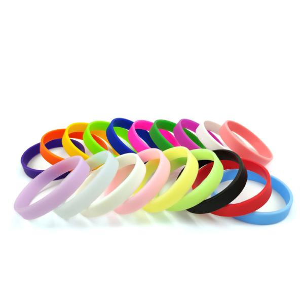 Silicone Flexible Wristband Bracelet For Anniversary Gift Party