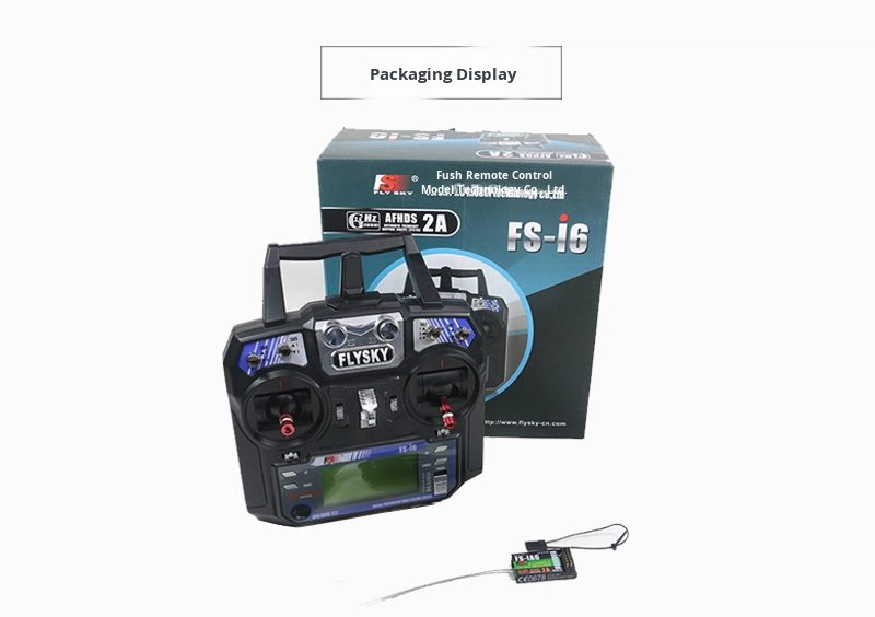 Flysky FS-i6 6X Fixed-Wing Glider Multi-Axis FPV Drone 6-Channel 10 Transmitter Remote Control