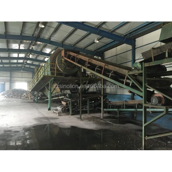 Stainless Steel Rotary Screen for Charcoal Powder Screening without Dust Contamination