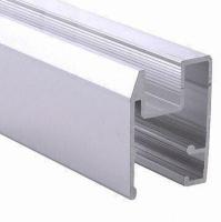 Profils noirs d'extrusion peints par PVDF de fenêtre en aluminium, aluminium Windows coulissant de salle de bains