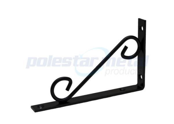 suportes de prateleira de aço resistentes do rolo da altura de 300mm com pintura preta