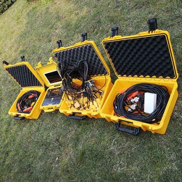 Sismógrafo sísmico subterráneo de la exploración de la refracción de los instrumentos