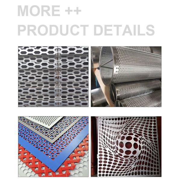 Perforated Panel Stainless Steel Mesh Discs Micron For Filter Elements