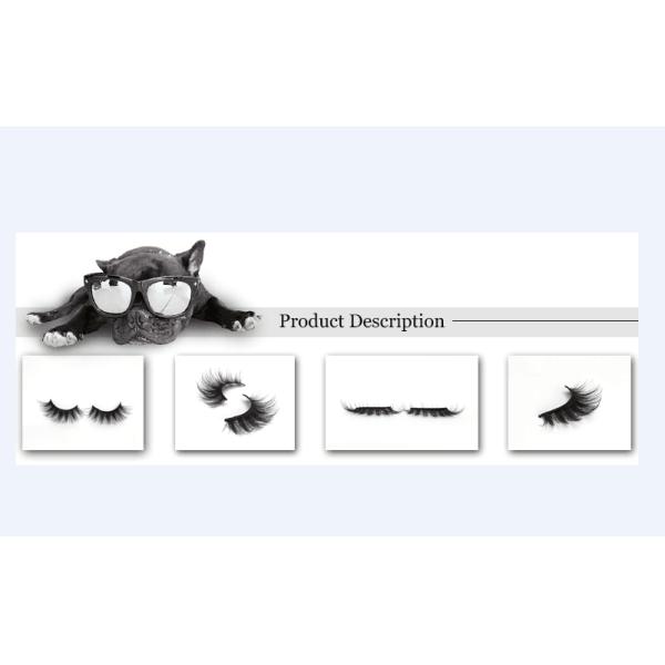 Women’s Makeup Luxury Cruelty Free Lashes , 3D Mink Eyelashes 8MM-27MM