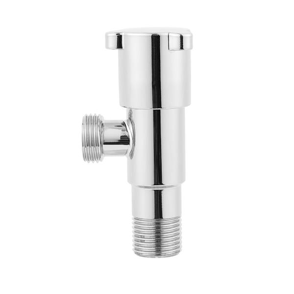 155g Rotary Toilet Angle Stop Valve 1 Way Male Thread For Kitchen Shower