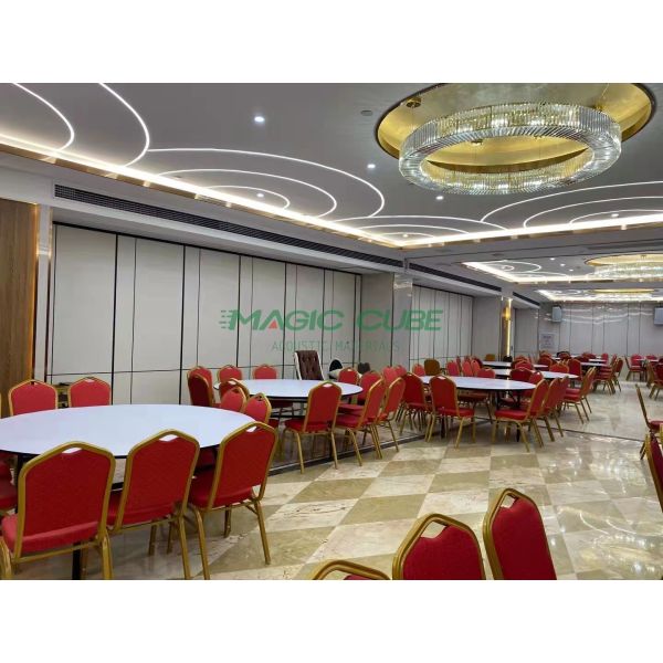 Adjustable Speed Sound Insulation Movable Partition Wall with High Flexibility for Professional Space Division