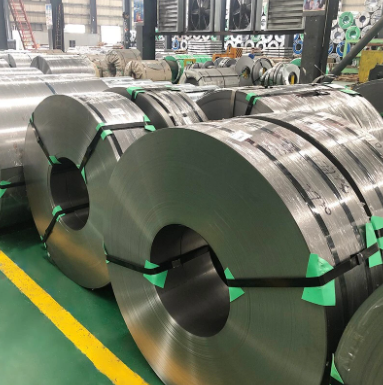 Polished Black Galvanized Steel Coil , Welding Hot Rolled Stainless Steel Strip