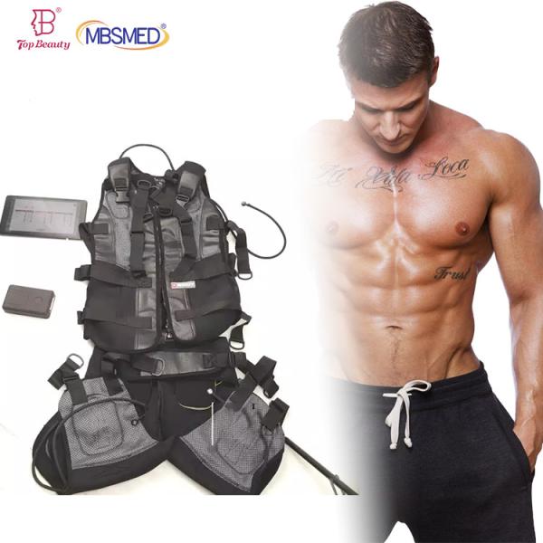 Беспроводный тренировочный костюм Ems Электрический стимулятор мышц тренировочный костюм Smart Ems Фитнес тренажерный зал Ems тренировочный костюм