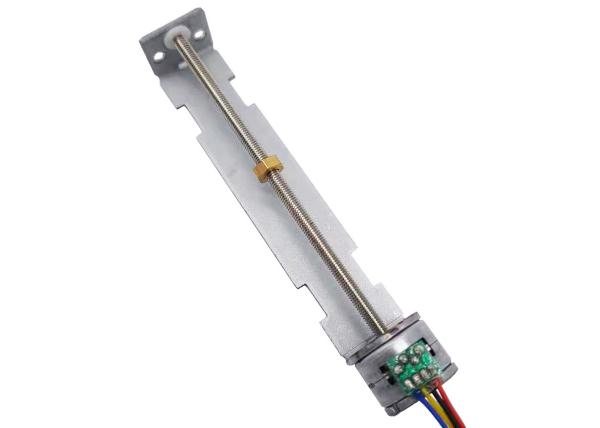 9 V DC Permanent Magnet Slider Screw Stepper Motor 18 Degree Step Angle for Precision medical devices、door locks