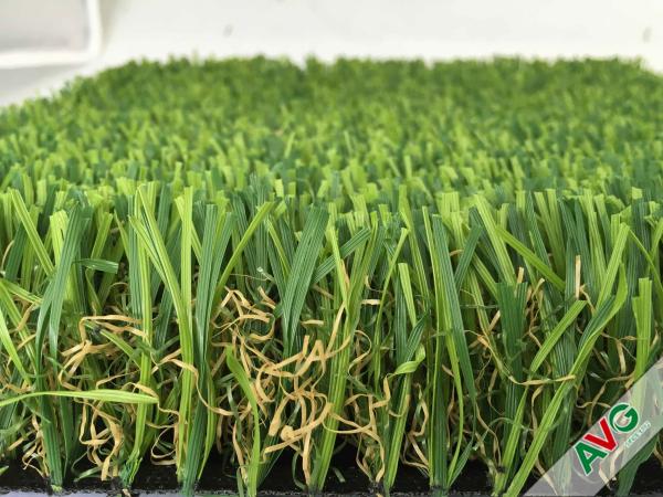 Decorative Leisure Artificial Grass Carpet / Landscaping rugs 18700Dtex 8 Years Warranty