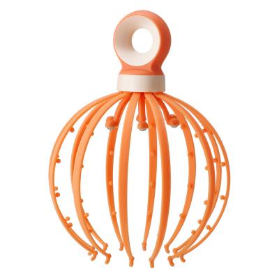 Relax Relief Head Scalp Massager Handheld Octopus Claw Scalp Massager Custom Color