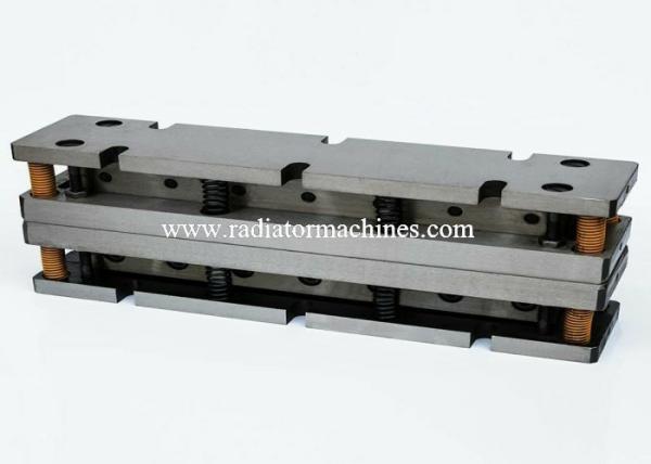 Stamping Aluminum Radiator Fin Machine 120 SPM Flat Fin Max 500mm Wide