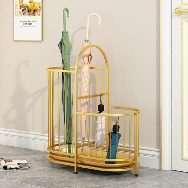 Estante para sombrillas de hotel de metal personalizado