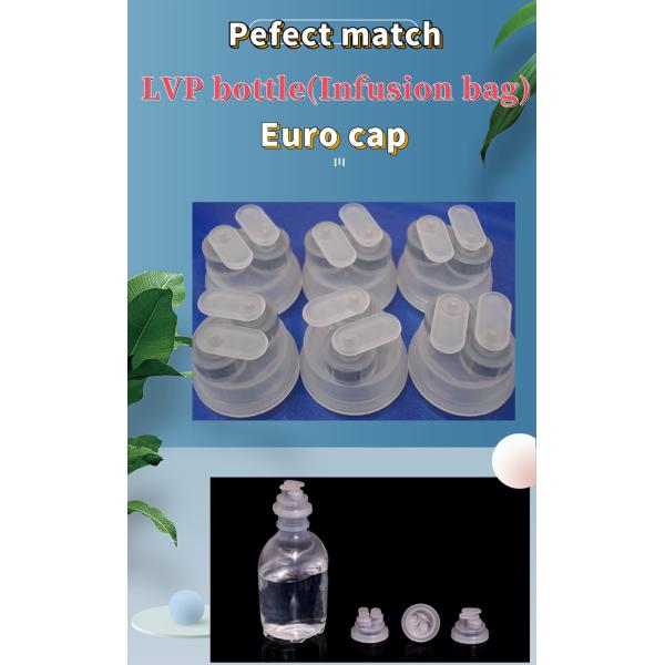 Lvp Bottle Infusion Cap 29mm Medicine Bottle Top For Syringe