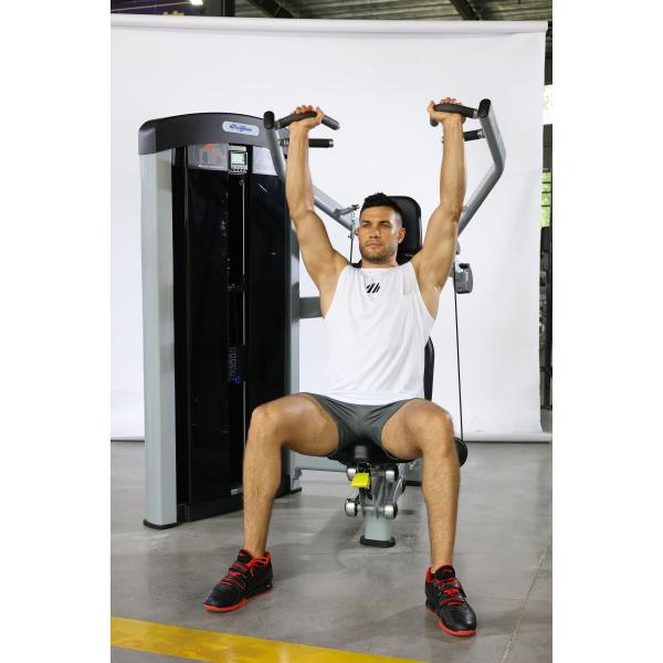 Body Building Workout Lat Pulldown and Low Row Machine for Strength Fitness Training