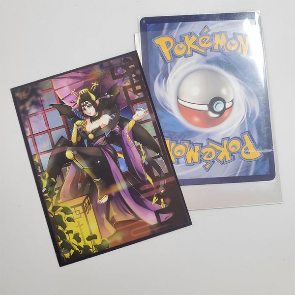 Custom Card Sleeves Holographic Art Printed Anime Card Sleeves Matte Clear Trading Card Sleeves