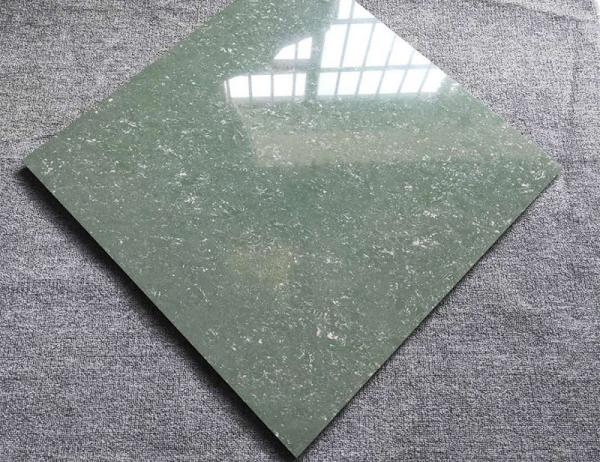 600x600mm Green Watermelon Glossy Porcelain Floor Tile