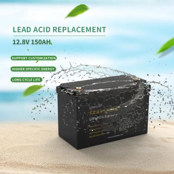 Rechargeable Lead Acid Replacement Battery LiFePO4 Battery For RV EV Golf Cart