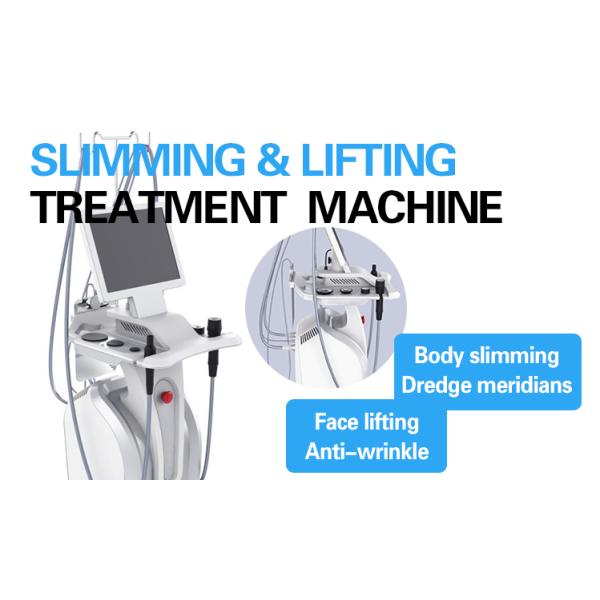 448 HZ Capacitive Resistive RF Vacuum Body Shape Slimming Beauty Machine