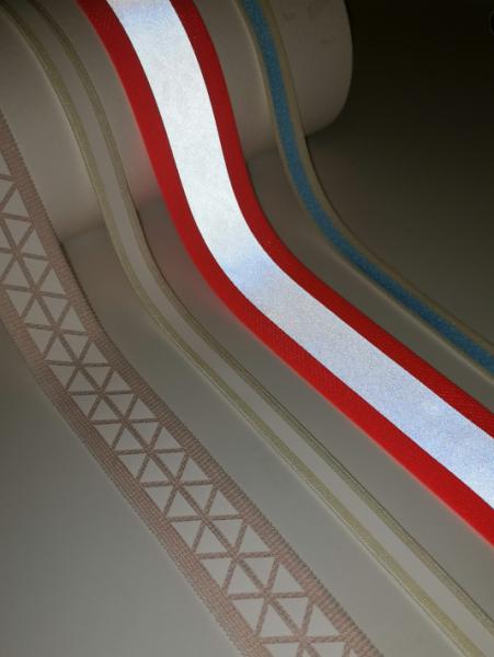 Custom Reflective Webbing Tape for Safety Vests and Garments