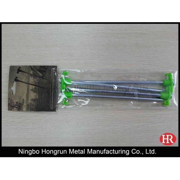 23cm galvanized steel rock pegs