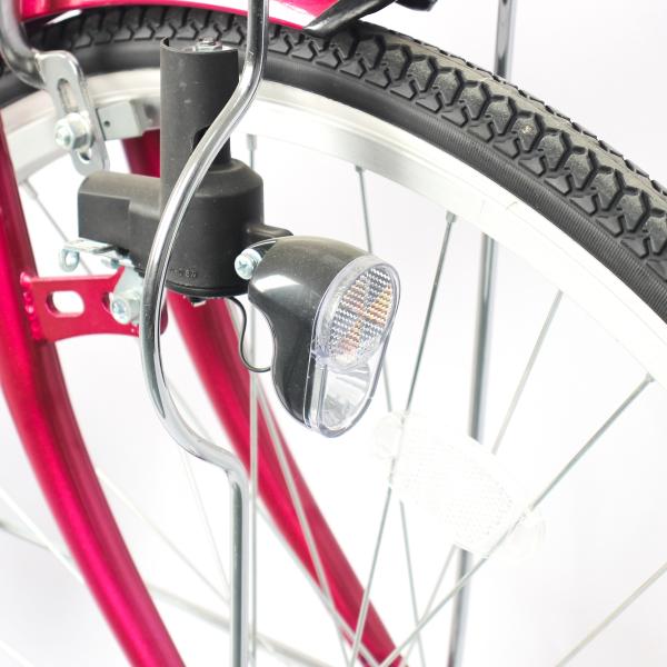 Женский велосипед в стиле винтаж 27 дюймов без заднего тормоза