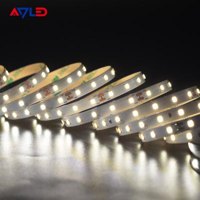 CRI 6500K 90 impermeável exterior da iluminação de tira do diodo emissor de luz 24V