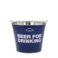 Versatile Metal Wine Cooler Bucket Custom Galvanized Metal Party Bucket