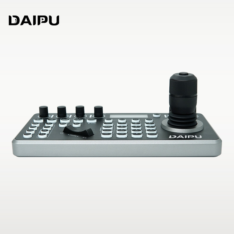 IP PTZ Camera Control 4D Joystick for Conference Live DAIPU NDI HD-MI USB Controller