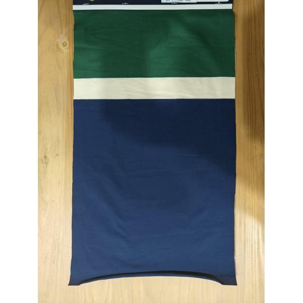 Tejido de material rayado transpirable confortable y resistente al desgaste para camisa de polo