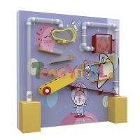 Équipement de jeu de sécurité 0.35KW Jeux muraux de terrain de jeux
