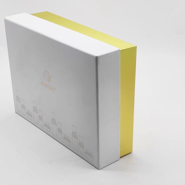 Custom CMYK Paper Gift Box Rigid Cardboard PET Food Clothes T Shirt Shoes Packaging