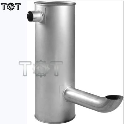 KATO HD1430 Excavator Motor Vehicle Mufflers For 6D24 Engine