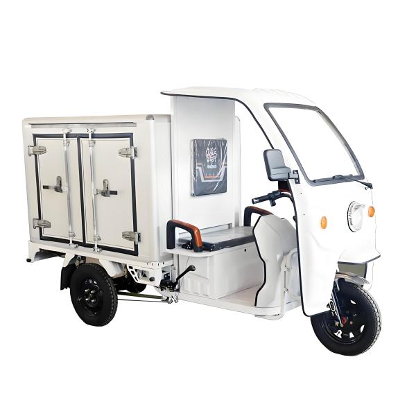 ODM Electric Cargo Refrigerated Tricycle For Logistics Transportation