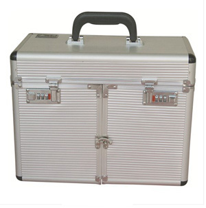 Removable Divider Aluminium Makeup Box , Multifunctional Hair Clipper Case