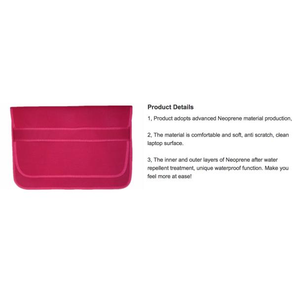 Уникальный рукав ноутбука ПК неопрена кладет стиль в мешки сальто 17 дюймов с эластичной резиновой лентой