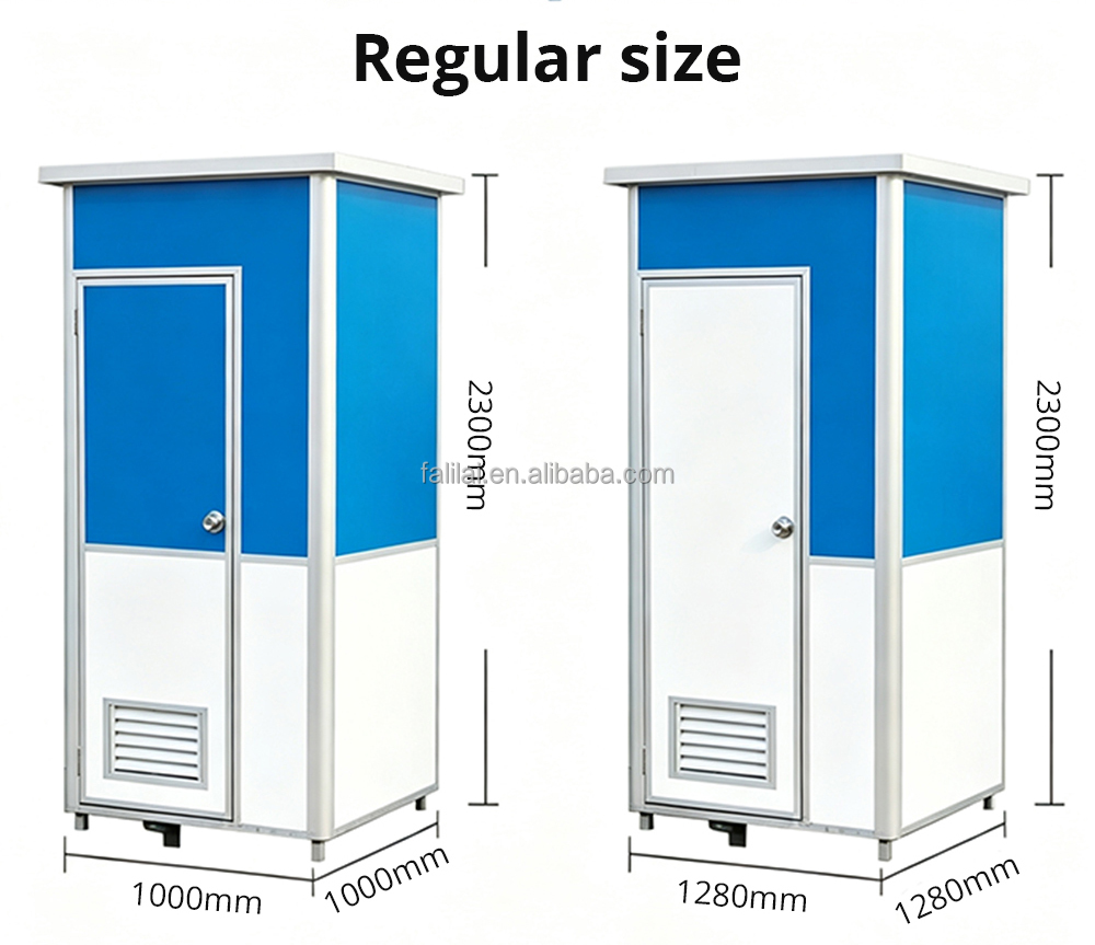 Modern Prefab Modular Portable Toilet Kit for Park School Apartment Use-Eco-Friendly Durable Public Restroom Solution