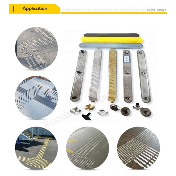 5mm Road Stud Airport Road Tactile Studs Stainless Steel 304 316  Tactile Indicator