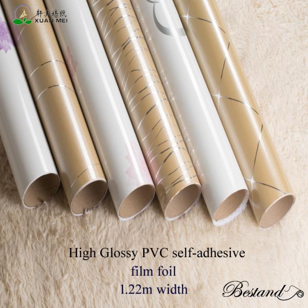 Self Adhesive PVC Film for Kitchen Cabinet Door Furniture Protection
