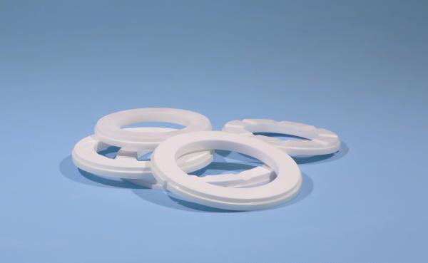 High Purity Zirconia Toughened Alumina , White Zirconia Alumina Ceramic Seal Ring