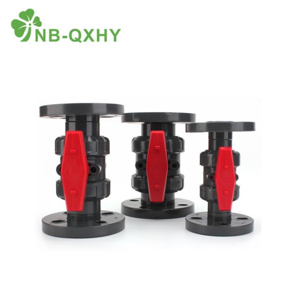 Industry Type Customized PVC/UPVC Flange and Electric Valve with Connection Form Glue