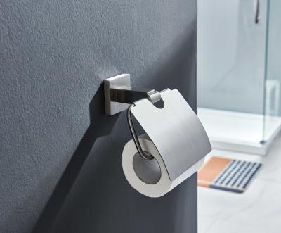 O hardware contínuo do banheiro ajustou o suporte moderno do rolo de toalete do tecido