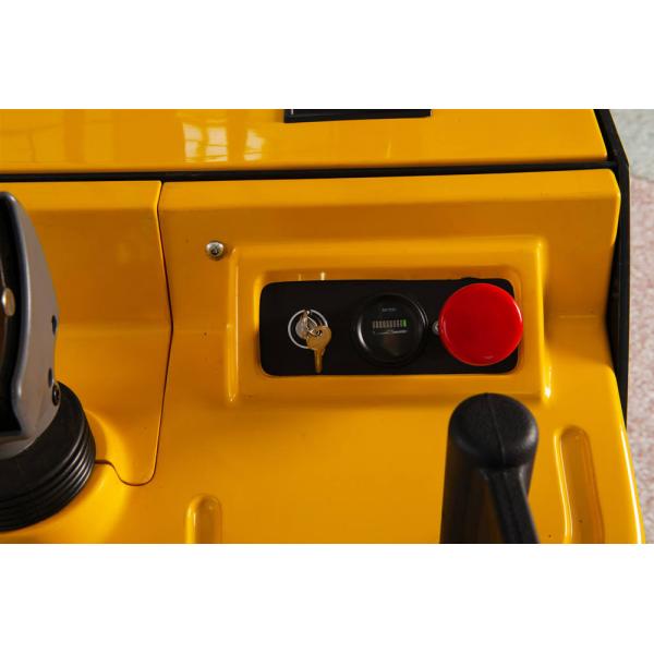 Hydraulic Loading Electric Pallet Stacker with Compact Structure for Narrow Aisle Operation