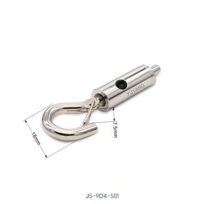 F3-307 Steel Wire Rope Fork Gripper M4 Thread 57mm for Lighting Suspension System